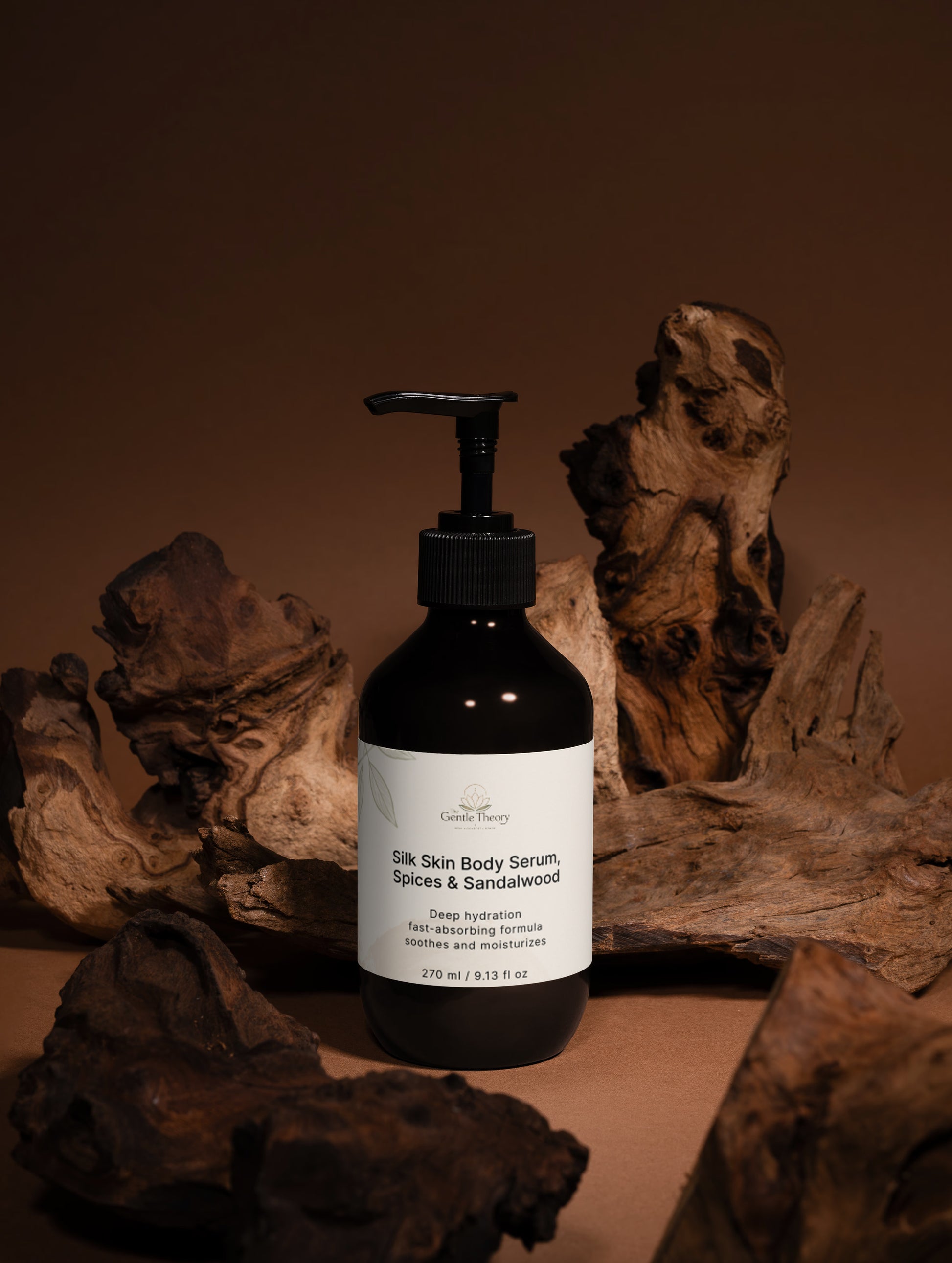 Silk Skin Body Serum, Spices & Sandalwood