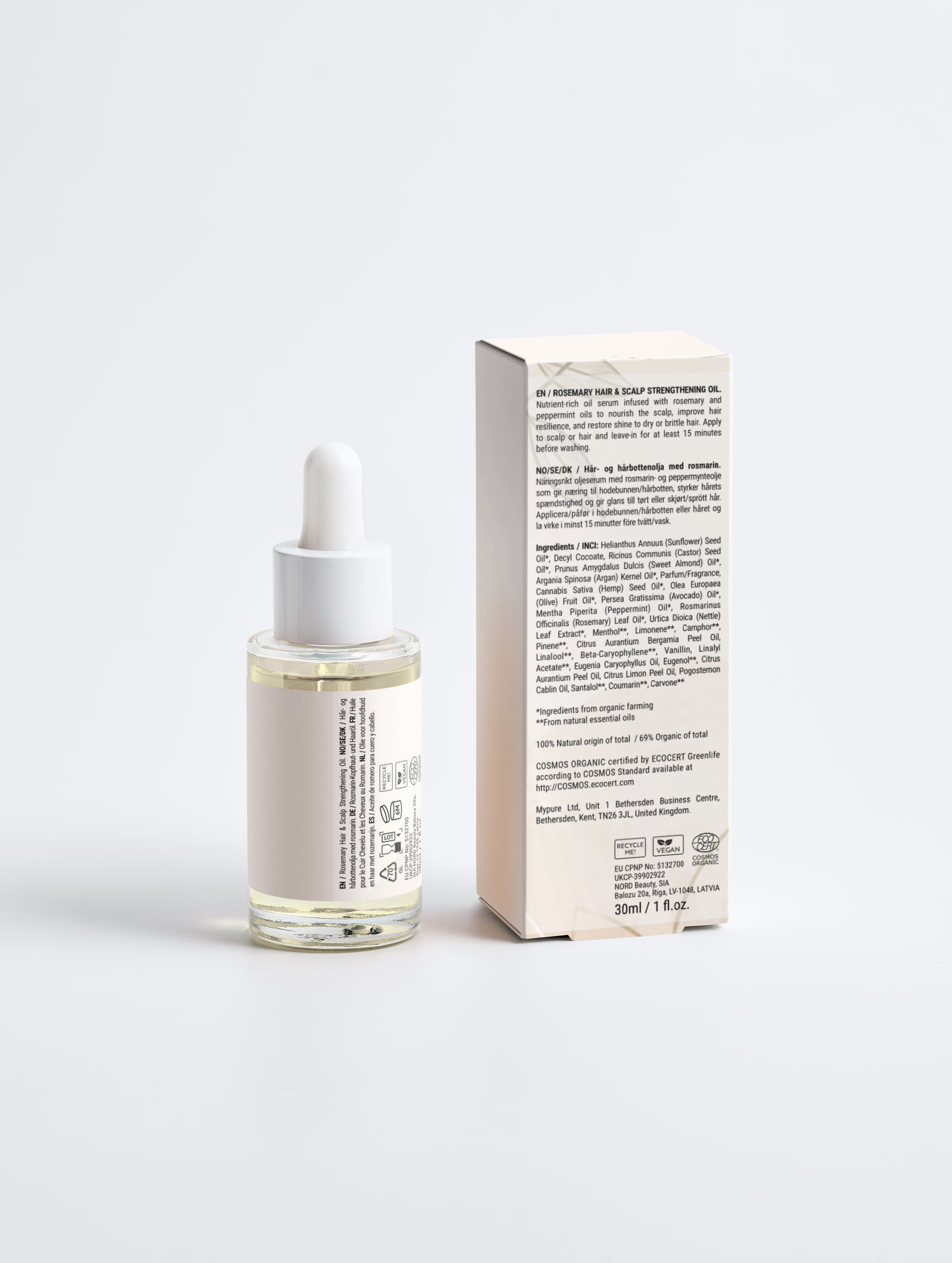 Rosemary Hair & Scalp Strengthening Oil